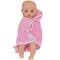 Goldberger Baby's First® Bathtime with Softina™ 11" Baby Doll with Pink Bath Blanket